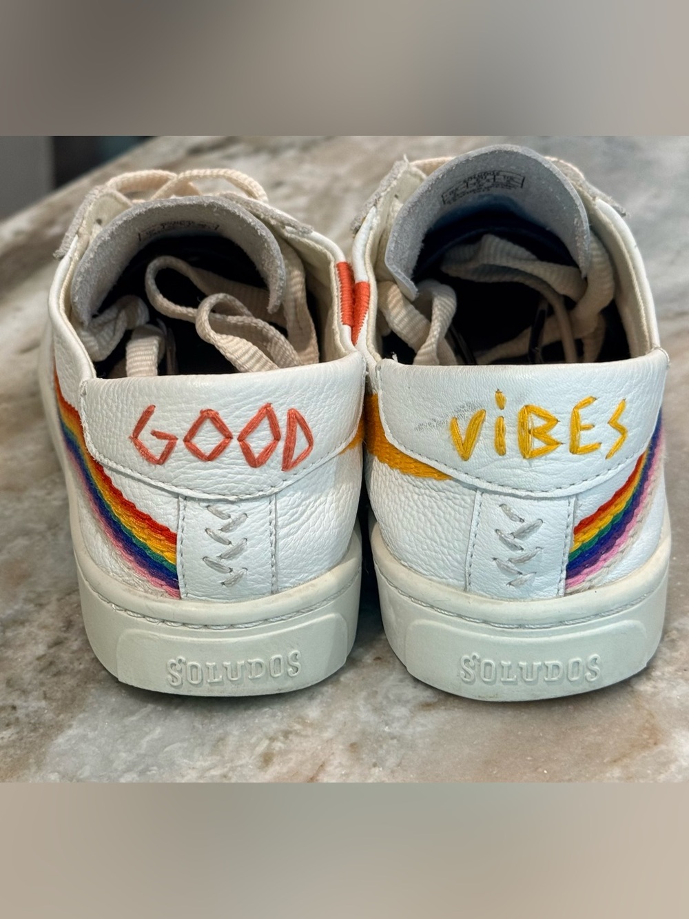 Women’s SOLUDOS The Ibiza classic sneakers- size 7 - Picture 4 of 11